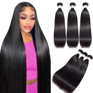 Sleek Black Hair Extensions